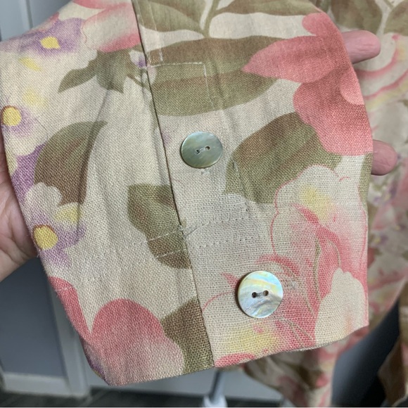 Coldwater Creek Floral/Multicolor lightweight Jacket size L - Picture 6 of 7